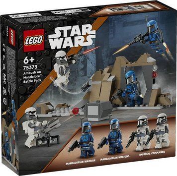 Конструктор LEGO&reg; Star Wars&trade; Бойовий комплект &laquo;Засідка на Мандалорі&raquo; 75373 75373