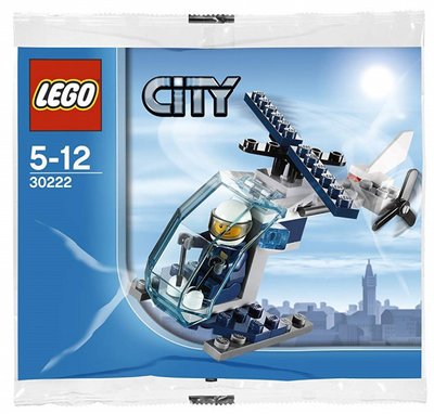 Lego City Police Helicopter Set 30222 30222