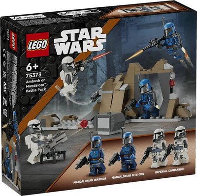 Конструктор LEGO® Star Wars™ Бойовий комплект «Засідка на Мандалорі» 75373 75373