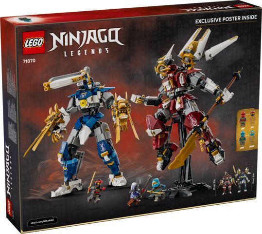 Конструктор LEGO&reg; NINJAGO&reg; Близнюки роботи-Титани 71870 71870