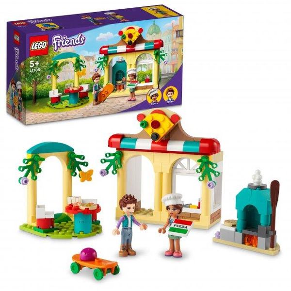 Конструктор LEGO Friends Піцерія Хартлейк-Сіті 144 деталі 41705 41705