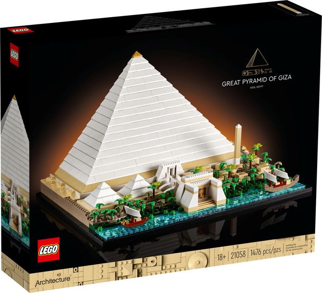 LEGO® Architecture «Піраміда Хеопса» 21058 21058