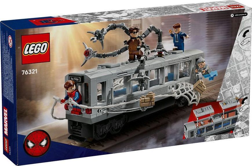Конструктор LEGO&reg; | Marvel Человек-Паук против Дока Ока: сцена в метро 76321 76321