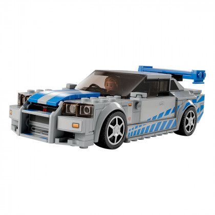 Конструктор LEGO® Speed Champions «Подвійний форсаж» Nissan Skyline GT-R (R34) 319 деталей (76917) 76917