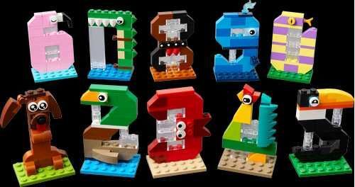 Купить Конструктор LEGO® Цифры на день рождения 40807 в магазине