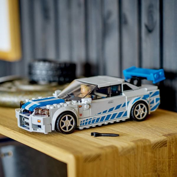 Конструктор LEGO® Speed ​​Champions «Двойной форсаж» Nissan Skyline GT-R (R34) 319 деталей (76917) 76917