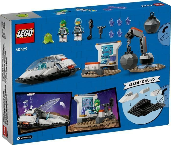 Конструктор LEGO&reg; City Космічний корабель і дослідження астероїда 60429 60429