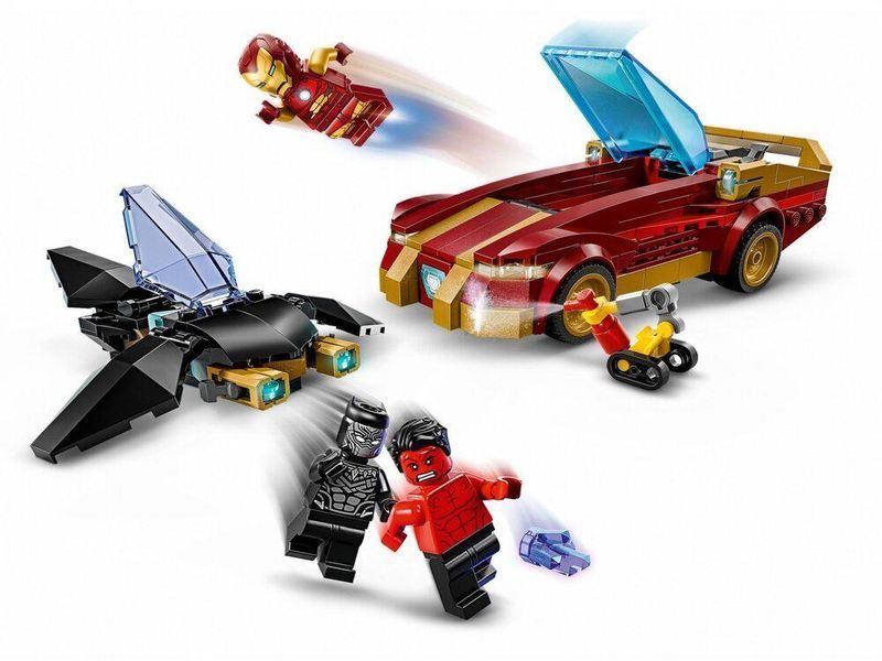LEGO Super Heroes Автомобіль Залізної людини і Чорна Пантера проти Червоного Халка 76310 76310