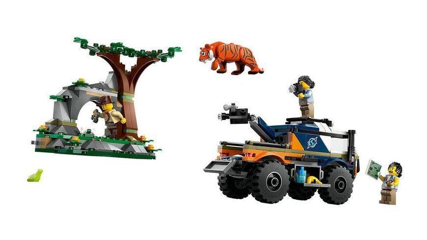 Конструктор LEGO&reg; City Іграшковий позашляховик для дослідження джунглів 60426 60426
