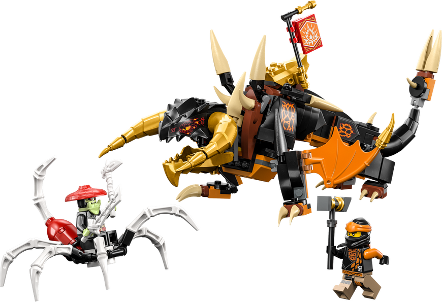 Конструктор LEGO Ninjago Земляний дракон Коула EVO 71782 71782