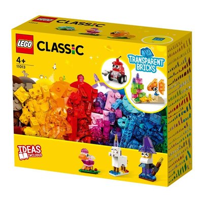 Конструктор LEGO Classic Прозорі кубики для творчості 11013 11013