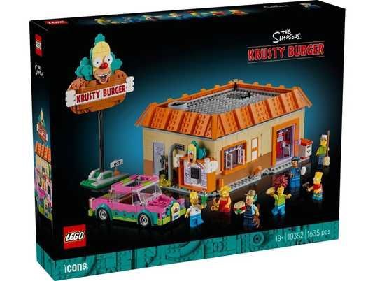 Купить LEGO® Icons The Simpsons™: Krusty Бургер в Брик Стор - 10352