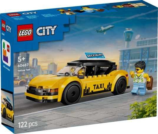 ちゃまページ Купить Конструктор LEGO City Желтое такси 60487 в магазине