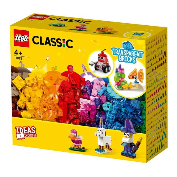 Конструктор LEGO Classic Прозрачные кубики для творчества 11013 11013