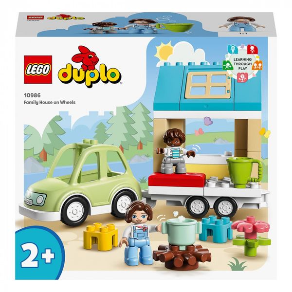 Конструктор LEGO® DUPLO Town Сімейний будинок на колесах 31 деталей (10986) 10986