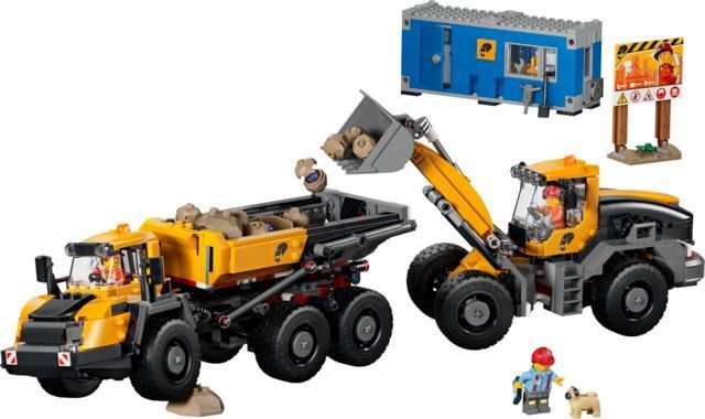 Конструктор LEGO&reg; City Самосвал и фронтальный ковшевой погрузчик 60494 60494