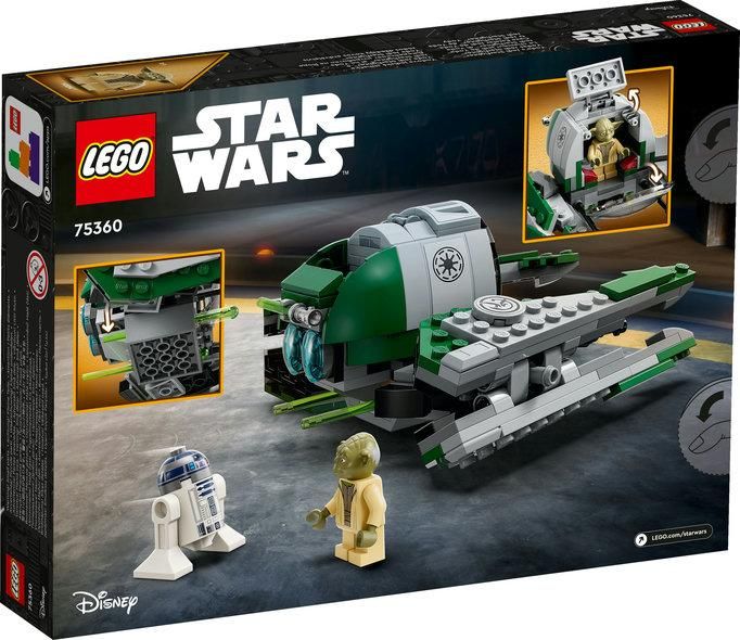 LEGO Star Wars Джедайский истребитель Йоды 75360 75360