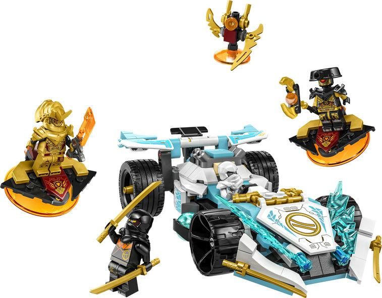 Конструктор LEGO NINJAGO® Суперсила дракона Зейна автомобиль для гонки спин-джитса 71791 71791