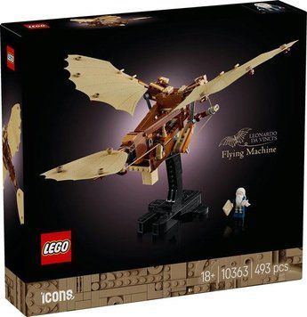 Конструктор LEGO Icons аппаратный аппарат Леонардо да Винчи 10363 10363