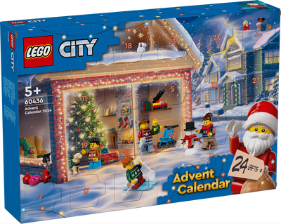 Конструктор LEGO® City Різдвяний календар 2024 60436 60436