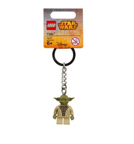 Брелок для ключей LEGO Star Wars Yoda 853449