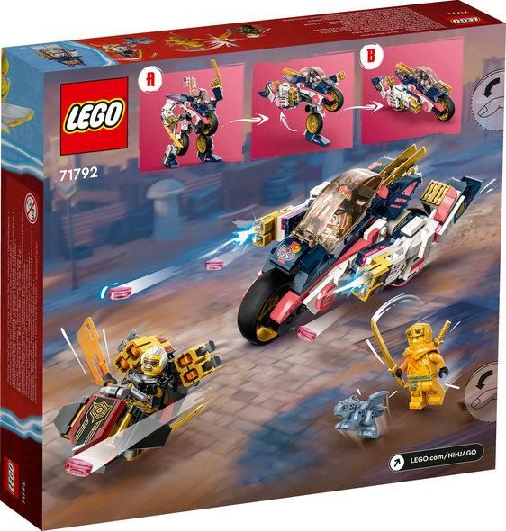 Конструктор LEGO NINJAGO® Гоночный робобайк-трансформер Сори 71792 71792