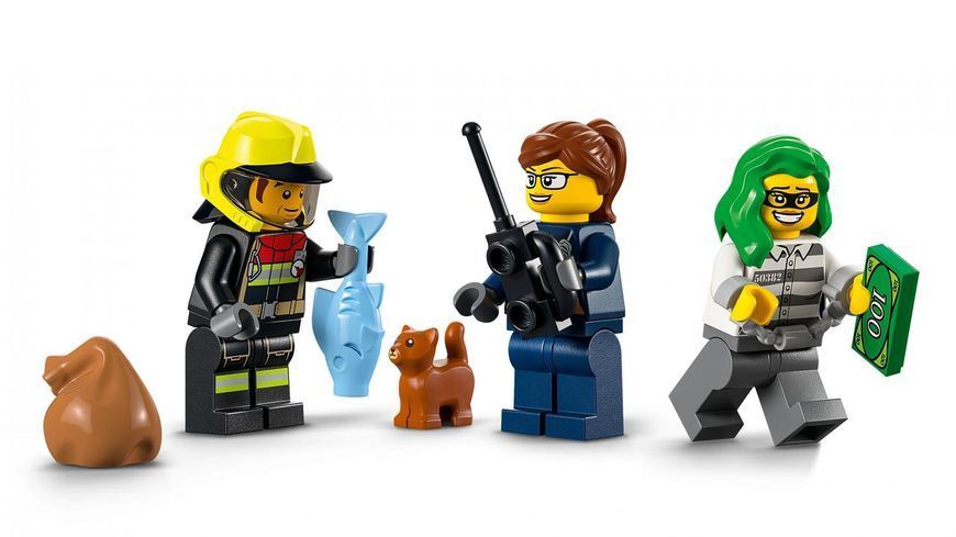 LEGO 60319 LEGO City Пожежна рятувальна служба і поліцейське переслідування 60319