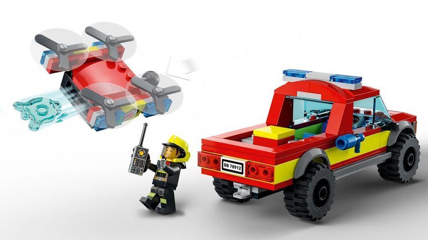 LEGO 60319 LEGO City Пожежна рятувальна служба і поліцейське переслідування 60319