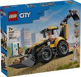 Конструктор LEGO&reg; City Жовтий екскаватор-навантажувач60480 60480