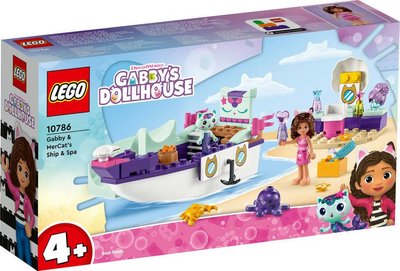 LEGO Gabby's Dollhouse Корабель і спа Ґаббі й Нявки 10786 10786