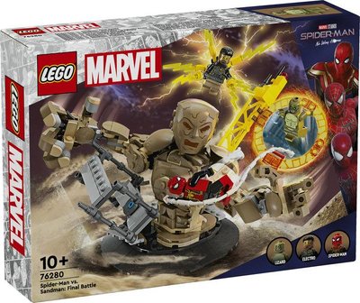 Конструктор LEGO® Marvel Людина-Павук vs. Піщана людина: Вирішальна битва 76280 76280