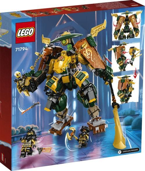 Конструктор LEGO NINJAGO® Командні роботи ніндзя Ллойда й Арін 71794 71794