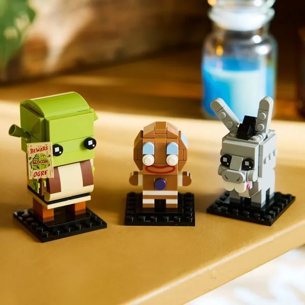 Конструктор LEGO&reg; BrickHeadz&trade; &laquo;Шрек, Ослик і Гінгі&raquo; 40923 40923 фото БрікСтор