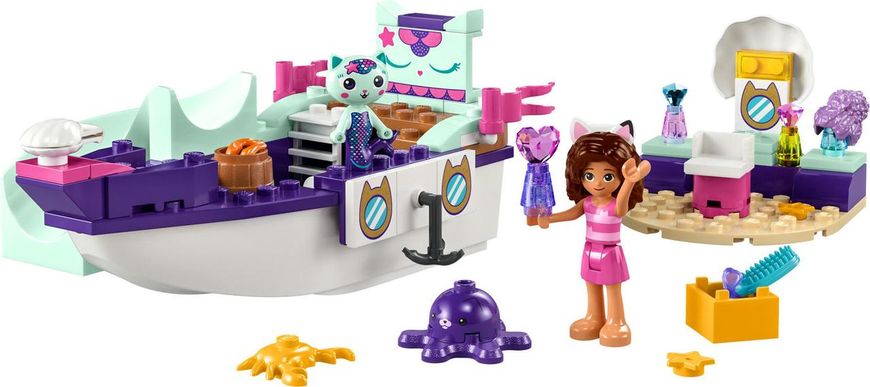 LEGO Gabby's Dollhouse Корабель і спа Ґаббі й Нявки 10786 10786