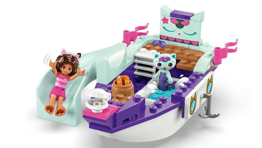 LEGO Gabby's Dollhouse Корабль и спа Габби и Нявки 10786 10786