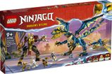 Конструктор LEGO NINJAGO® Дракон стихій проти робота Володарки 71796 71796 фото