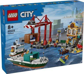 Конструктор LEGO&reg; City Морская гавань с грузовым судном 60422 60422