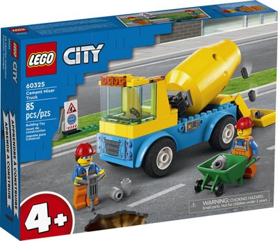 LEGO 60325 LEGO City Вантажівка-бетонозмішувач 60325