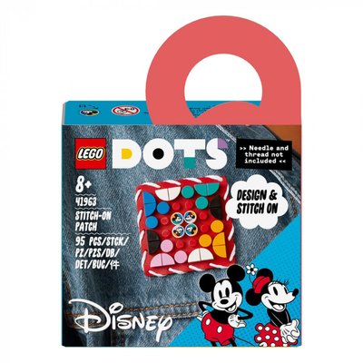 LEGO DOTS Нашивка Микки Маус и Минни Маус 41963 41963