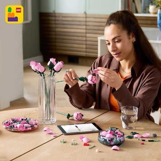 Купить Конструктор LEGO Botanical Collection Букет розовых роз