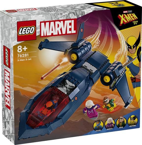 Конструктор LEGO® Marvel X-Jet Людей Ікс 76281 76281