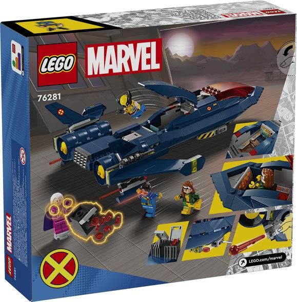 Конструктор LEGO® Marvel X-Jet Людей Ікс 76281 76281