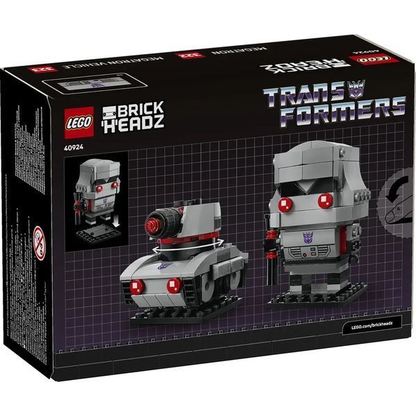 Конструктор LEGO&reg; BrickHeadz&trade; &laquo;Мегатрон: робот і транспортний засіб&raquo; 40924 40924 фото БрікСтор