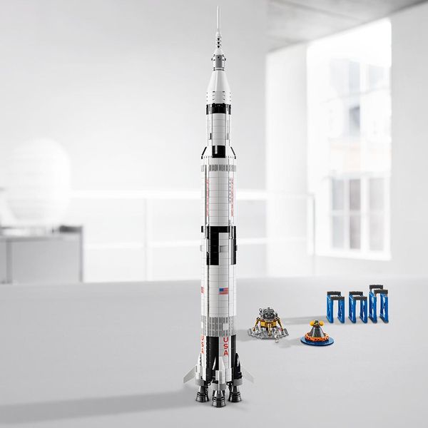 Конструктор LEGO Ideas NASA Аполло Сатурн 5 92176 92176