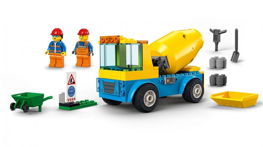 LEGO 60325 LEGO City Вантажівка-бетонозмішувач 60325