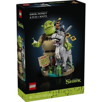 Конструктор LEGO&reg; Ideas Шрек, Віслюк і Кіт в чоботях 72423 72423