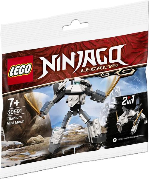 Lego Ninjago Titanium Mini Mech 30591 30591