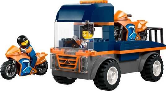 Купити Конструктор LEGO City Транспортер мотоциклів 60491 в