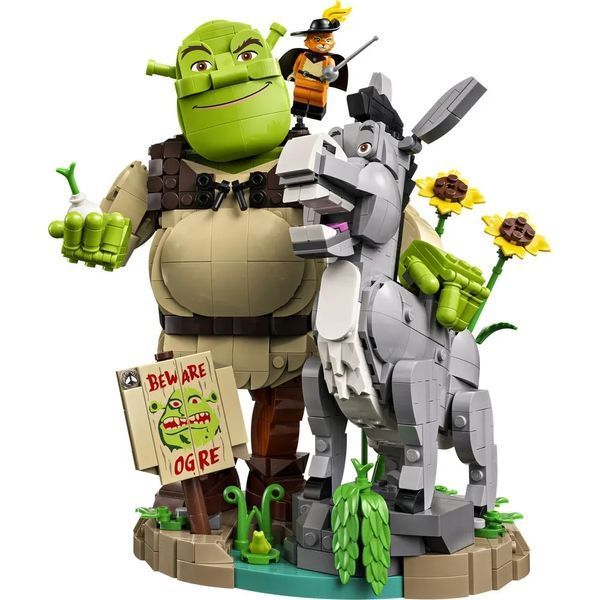 Конструктор LEGO&reg; Ideas Шрек, Віслюк і Кіт в чоботях 72423 72423