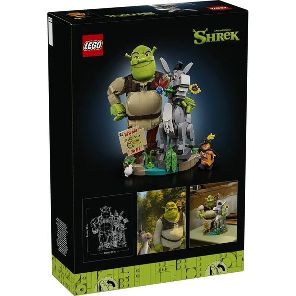 Конструктор LEGO&reg; Ideas Шрек, Віслюк і Кіт в чоботях 72423 72423